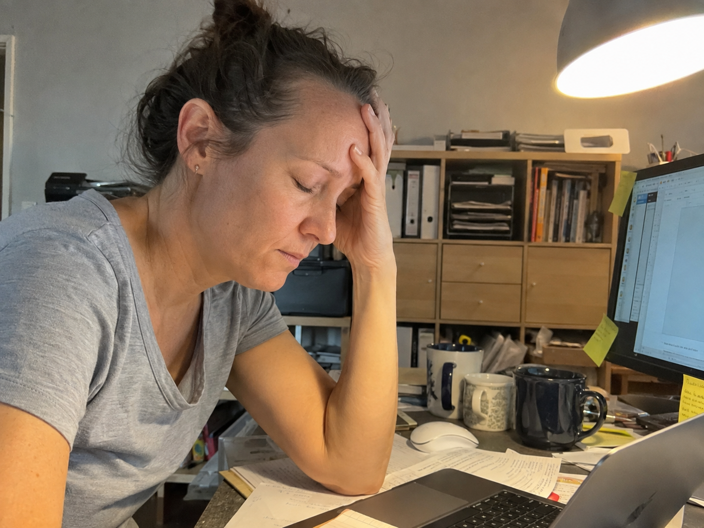 „Um 15 Uhr könnte ich am Schreibtisch einschlafen.“